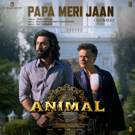 Papa Meri Jaan (From "ANIMAL") Lyrics - Papa Meri Jaan (From "ANIMAL") - Only on JioSaavn