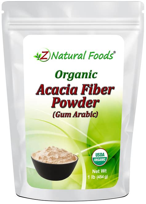 Acacia Fiber (Gum Arabic) Powder - Organic in 2022 | Gum arabic, Acacia ...