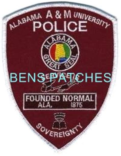 Alabama - Alabama A&M University Police (Alabama) - PatchGallery.com ...