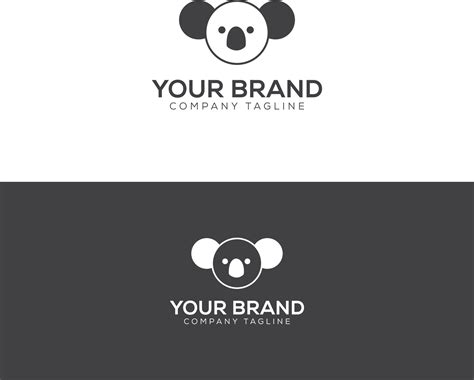 Koala logo design 25272272 Vector Art at Vecteezy