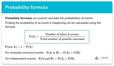 Probability Revision - GCSE Maths - Third Space Learning