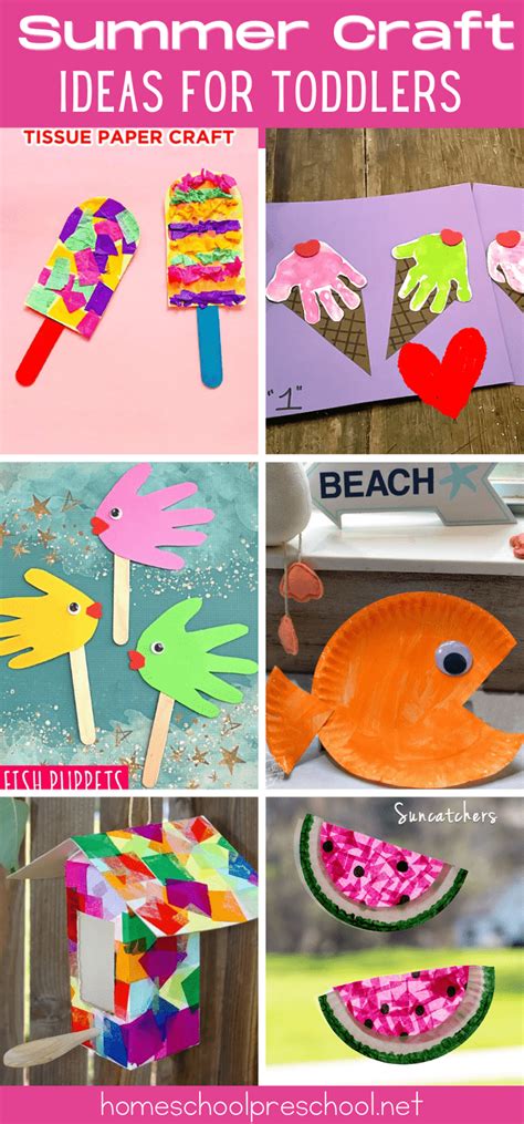 Summer Craft Ideas for Toddlers