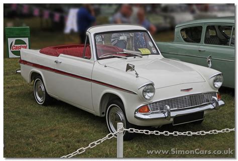 Ford Anglia Crayford Convertible | Klassiske biler, Biler