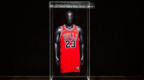 Michael Jordan's jersey is sold for over $10 million, setting a new ...