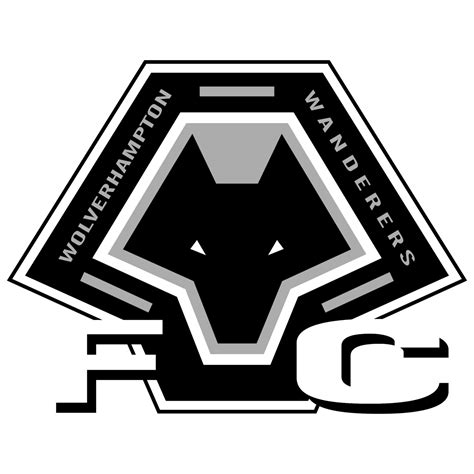 Wolverhampton Wanderers FC Logo Black and White – Brands Logos