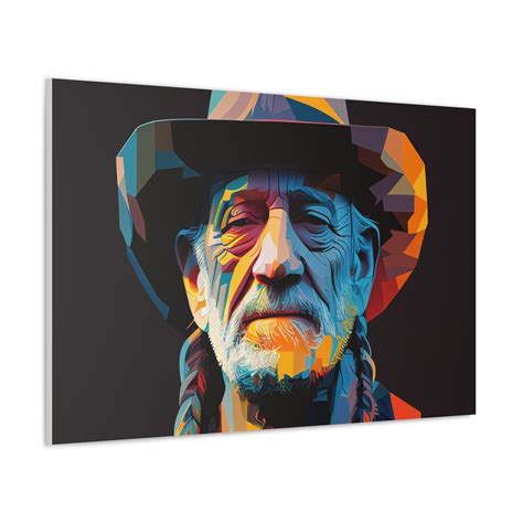 Willie Nelson Wall Art Willie Nelson Willie Nelson Art - Etsy