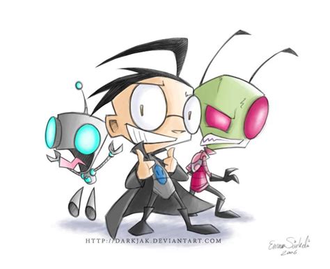 Invader Zim Characters - Bananaaddict Fan Art (24338294) - Fanpop