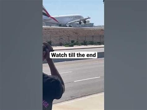 Emirates A380 landing at LAX 🔥 | Emirates a380, Emirates, Dubai uae