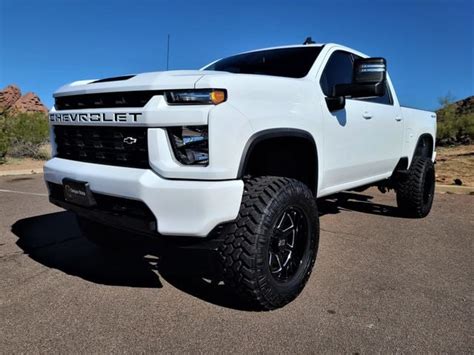 2021 Used Chevrolet Silverado 2500HD LIFTED - 6.6L Duramax Diesel - Fox ...