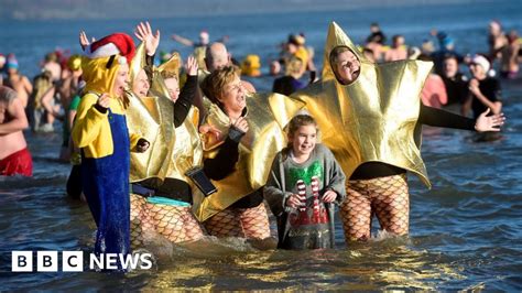 Boxing Day Dip: Swimmers fear sewage in sea and beaches | NEWSFeed GY