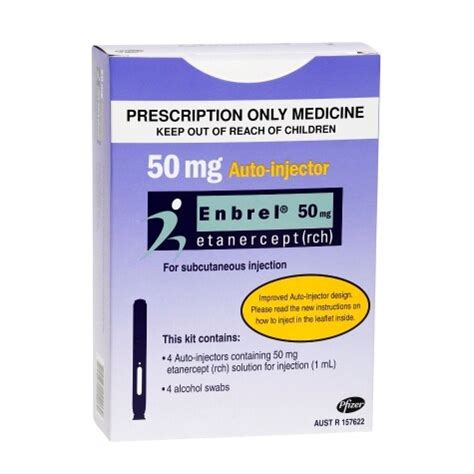 Enbrel Auto Injector 50mg x4