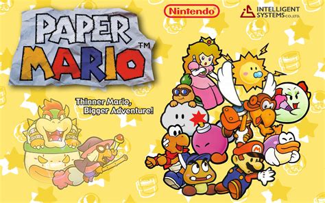 🔥 [50+] Super Paper Mario Wallpapers | WallpaperSafari