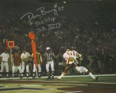 Dan Bunz 49ers Hand Signed The Stop w/ inscription 8x10 | #150059663