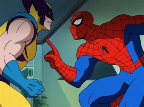 X-Men & Spider-Man Crossover | Spiderman, Spider man animated series, Marvel cartoons