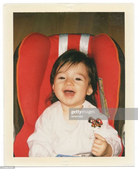 Baby On Car Safety Seat High-Res Stock Photo - Getty Images