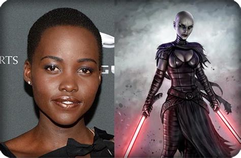 Lupita Nyong’o plays Maz Kanata in Star Wars VII. Image Credit ...