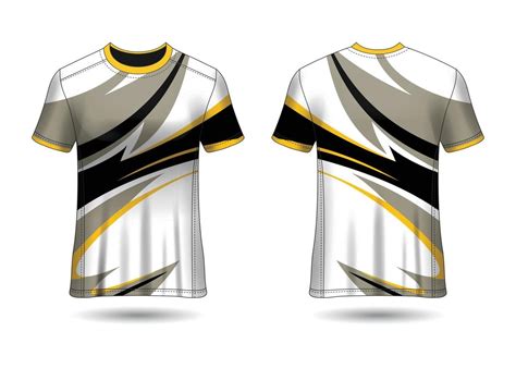 Sports jersey template for team uniforms Vector Sport Shirt Design ...