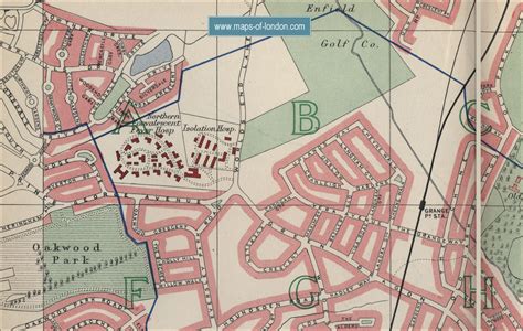 Map of Southgate, London