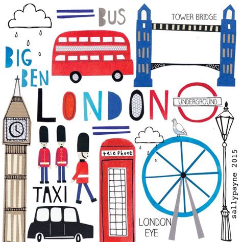 Bloglovin' | London illustration, London doodles, London drawing