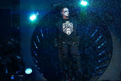 Sting’s debut in AEW in photos - Cageside Seats