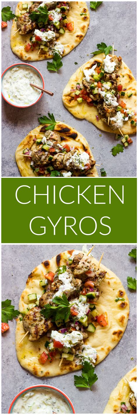 Best Chicken Gyros (30 Minute Meal) - Little Broken