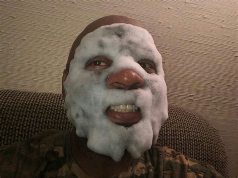 My broski doin the bubbly mask... | Mask, Bubbles, Doin