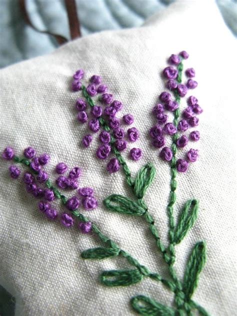 Lavender - French Knot Embroidery Pictures, Photos, and Images for ...