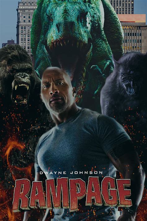 Rampage movie poster by DComp on DeviantArt