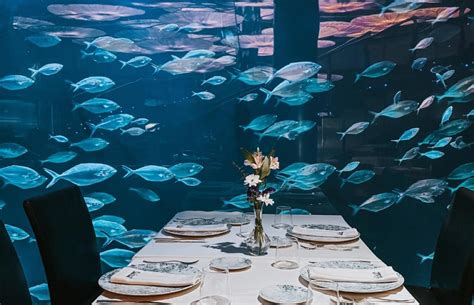 Amazing underwater restaurants with incredible food