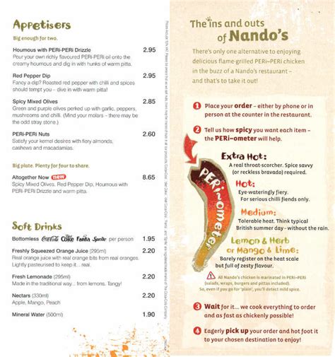 Nando's Chicken restaurant on Park Street, Bristol/chicken - Everymenu