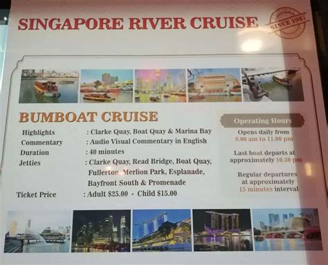 Singapore River Cruise - Ticket Price, Route Map & Schedule, Clarke Quay