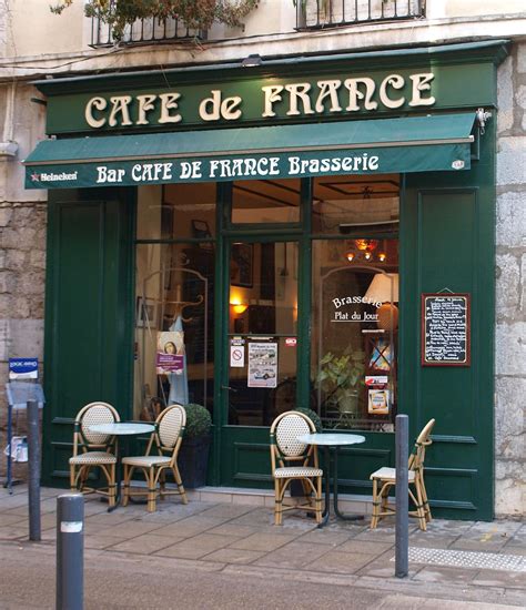 CAFÉ DE FRANCE Bar-Brasserie 17, rue Bayard 38000 Grenoble (France ...