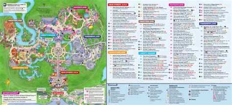 Printable Map Of Magic Kingdom