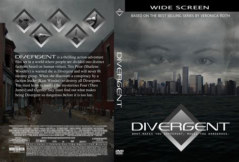 Divergent DVD Cover on Behance