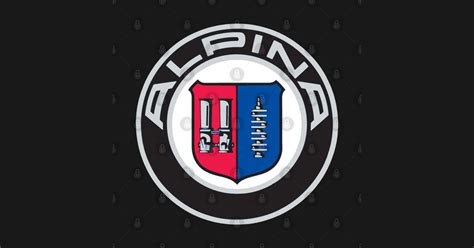 Alpina cars - Alpina Logo - T-Shirt | TeePublic