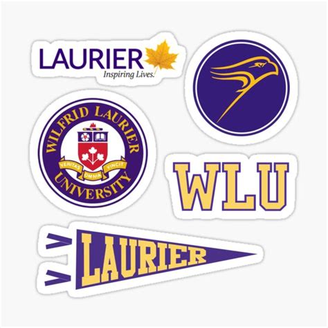 "Wilfrid Laurier University " Sticker for Sale by meganwu8 | Redbubble