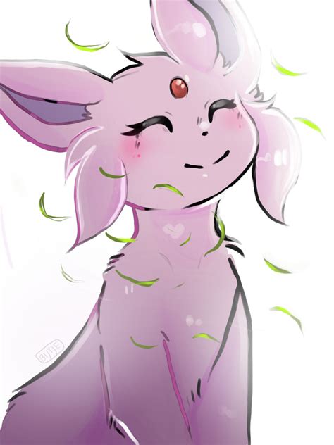 Espeon Fanart (NO AI) by bijtjechan on DeviantArt