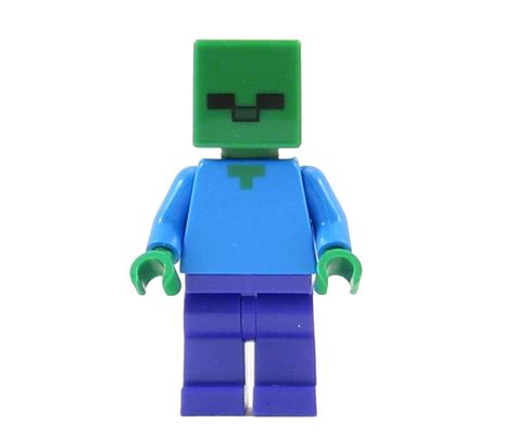 Zombie – Minecraft Lego Minifigure – Display Frames for Lego Minifigures