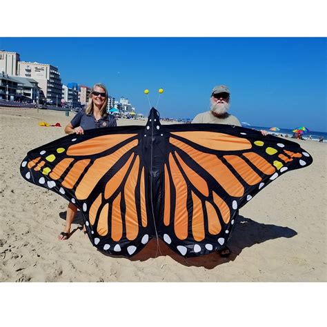 Giant Monarch Butterfly Kite | Klig's Kites