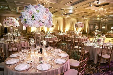 Soft Colors at Reception Tables