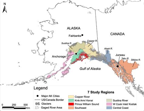 Gulf Of Alaska Map