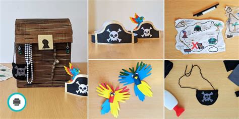 Pirate Craft Bundle | Pirate Crafts | Pirate Craft Pack