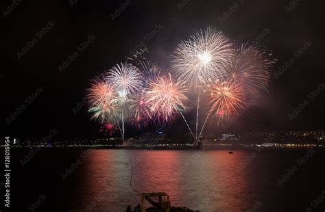 Fireworks in Russia Stock Photo | Adobe Stock