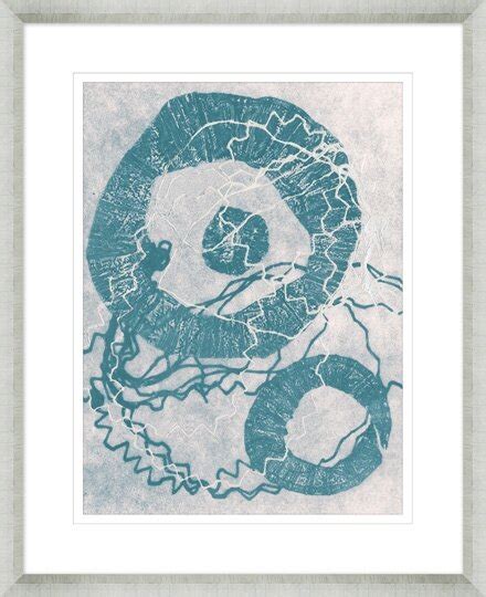 Wendover Art Group Intersecting Circles Intersecting Circles 1 Framed On Paper Print | Wayfair