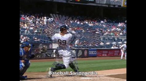 Aaron Judge Home Run Swing Slow & Strobe Motion 2017-5 - YouTube