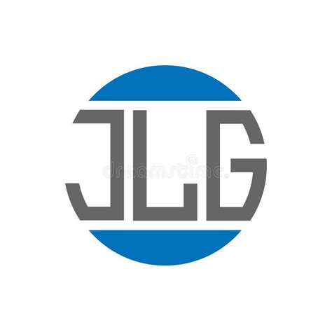 JLG Letter Logo Design on White Background. JLG Creative Initials Circle Logo Concept. JLG ...