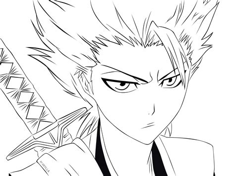 Bleach Printable Coloring Pages