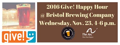 2016 Give! Happy Hour at Bristol Brewing Company - The Arc Pikes Peak Region