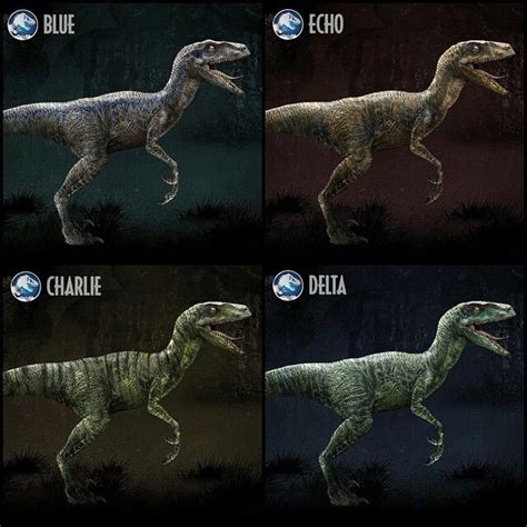 Raptor Squad | Jurassic World- Meet the Raptor Squad: Raptor Blue- In the late ... | Jurassic ...