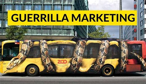 What is Guerrilla Marketing? Examples of Guerrilla Marketing